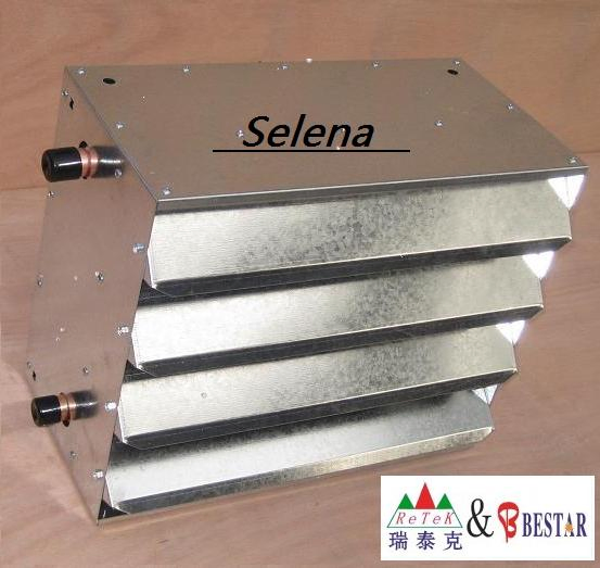 Hot Water to Air/Steam Air Heat Exchanger with Fan Hanging Unit Heater