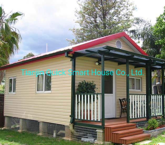 Qsh Steel Prefab House Container Folding House Caravan Prefab Houses Made in China