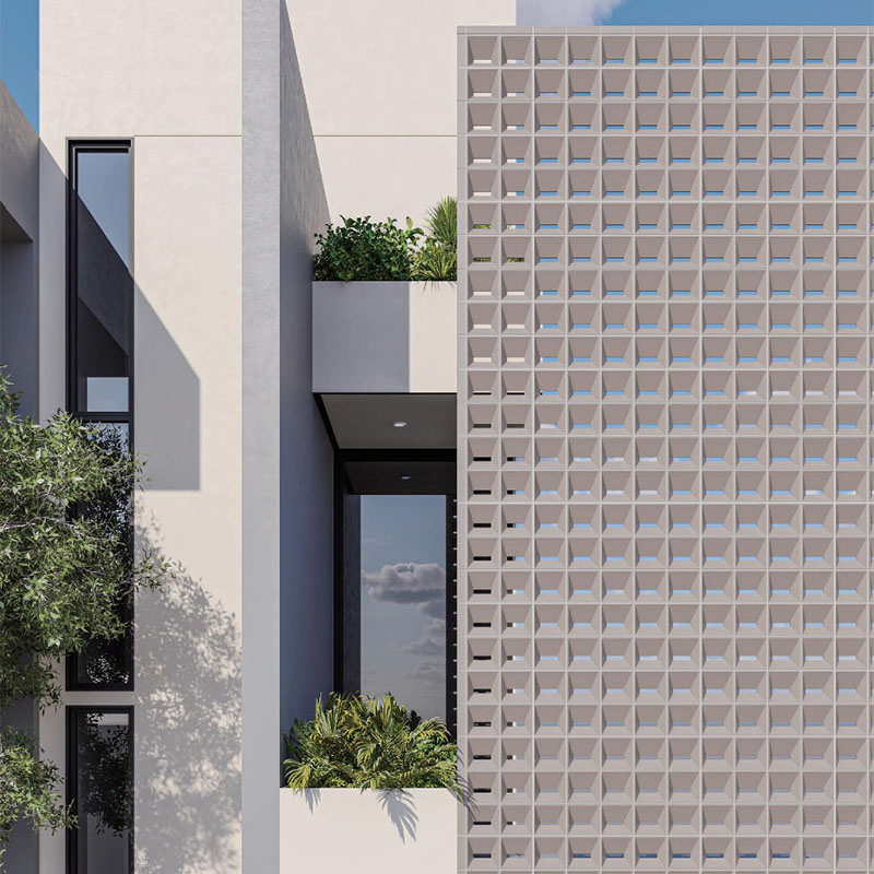 Outdoor Panels Perforated Red Bricks Interior Decorative Items Home Partition Brick