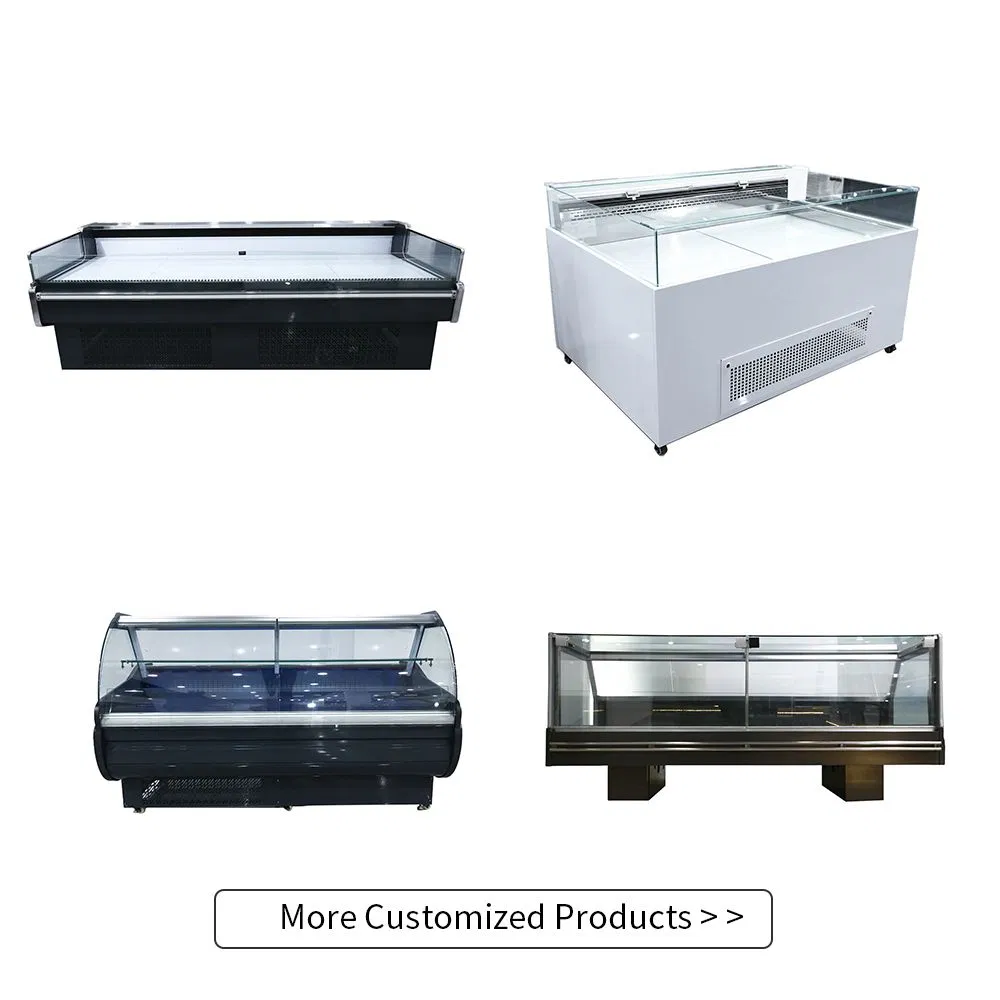 Stainless Steel Body Bakery Display Cabinet Clear Glass Service Over Counters