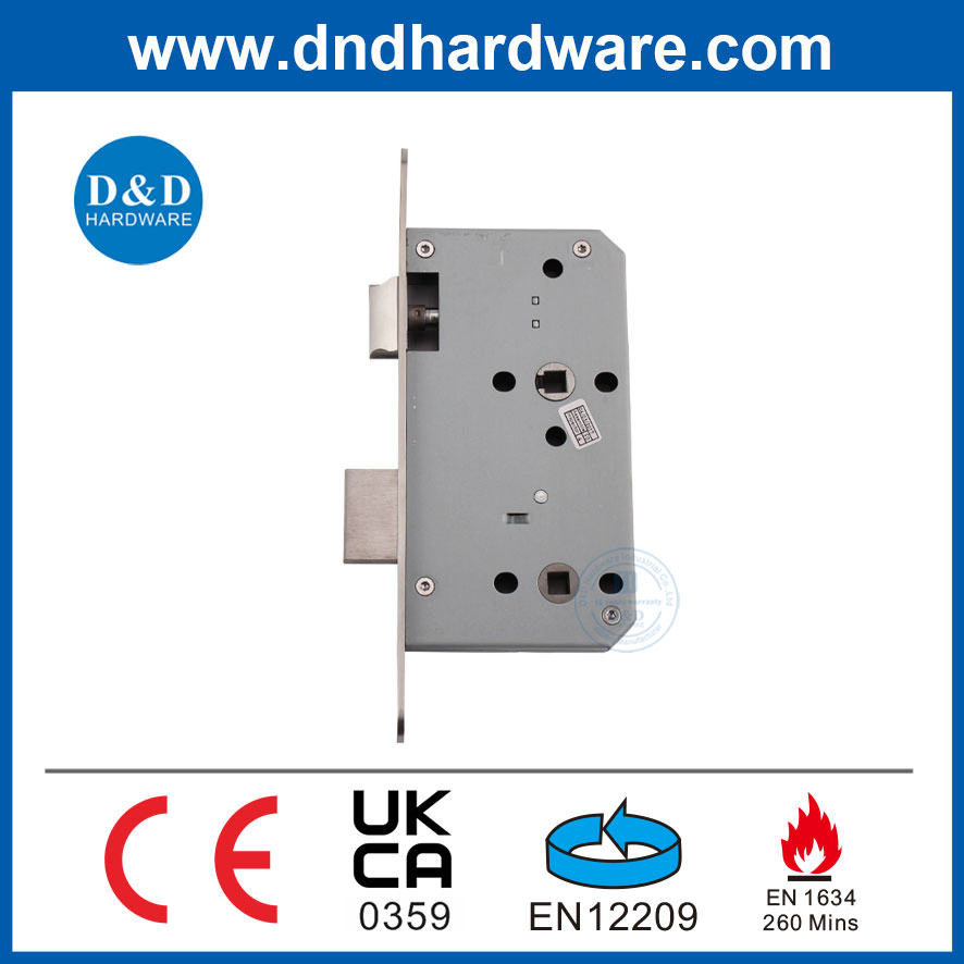 Bathroom Door High Security Radius Forend Mortise Locks CE Steel Door Lock