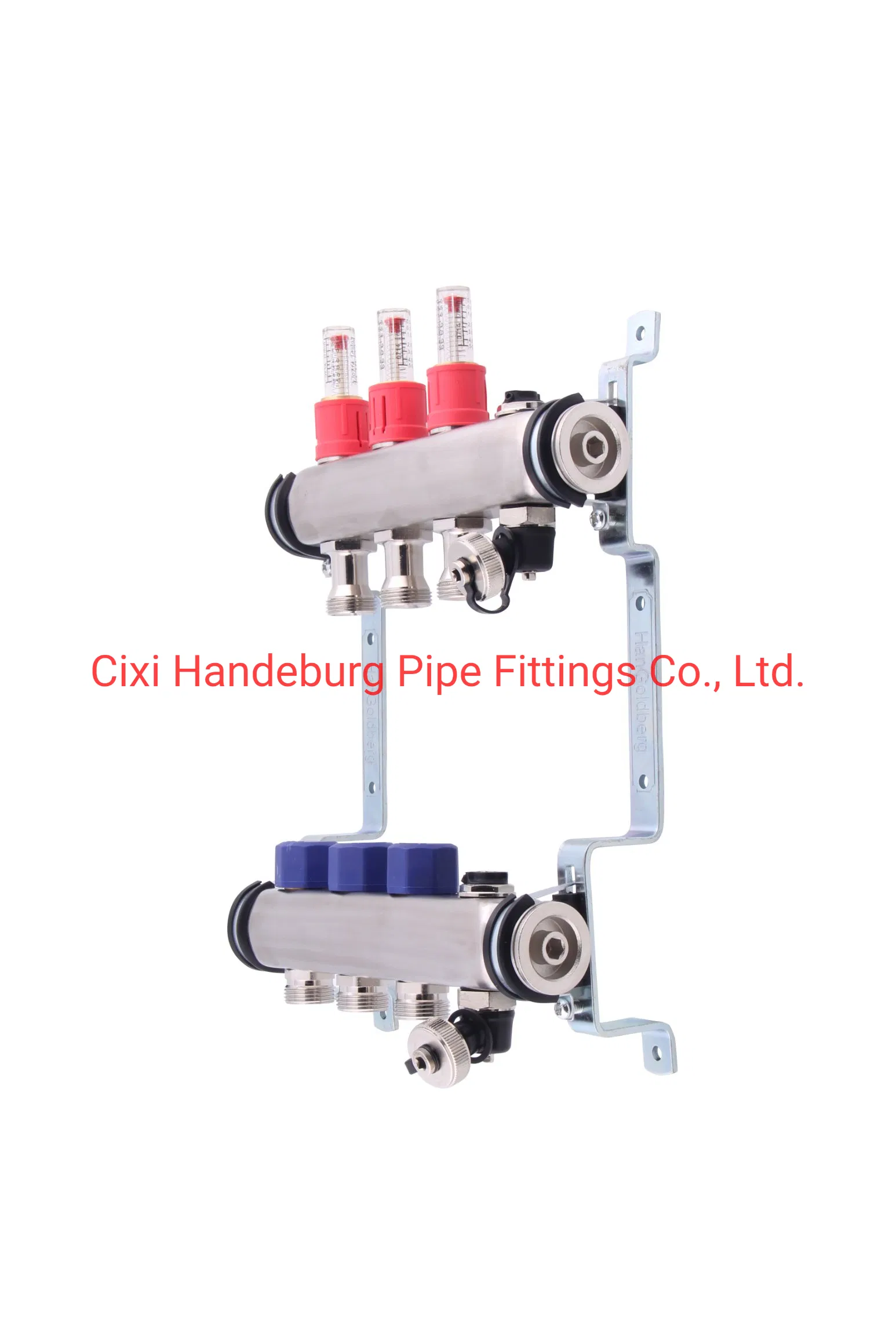 Stainless Steel 304 Water Manifold with 15 Type Flow Meters