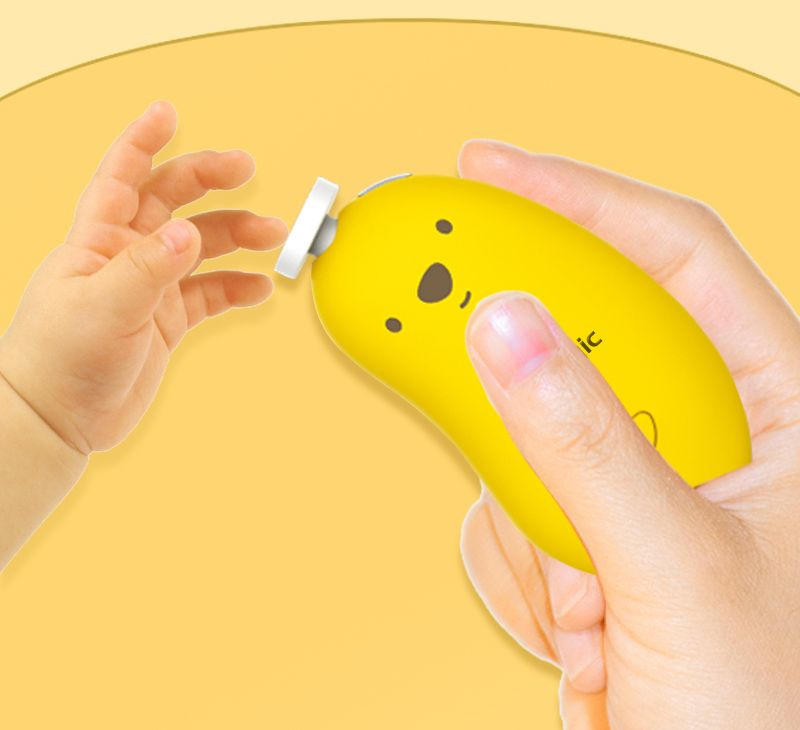 Seemagic Manufacturer Baby Electric Nail Grinder Contains Six Types of Grinding Head