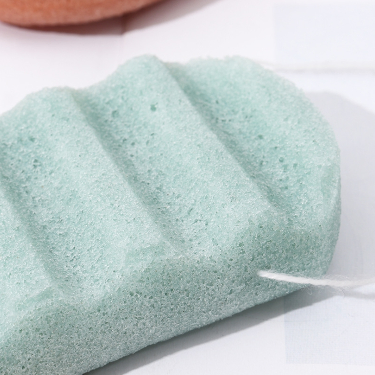 Wholesale Japanese 100 Natural Baby Washable Organic Konjac Sponge Facial Cleansing Sponge Bath Konjac Sponge