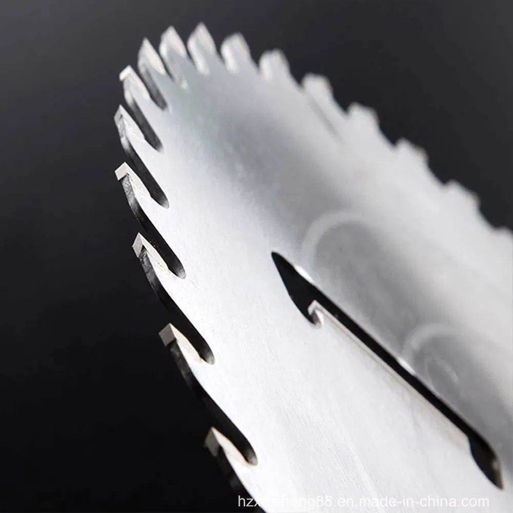 with Sharply Tct Circular Saw Blade to Cut Wood