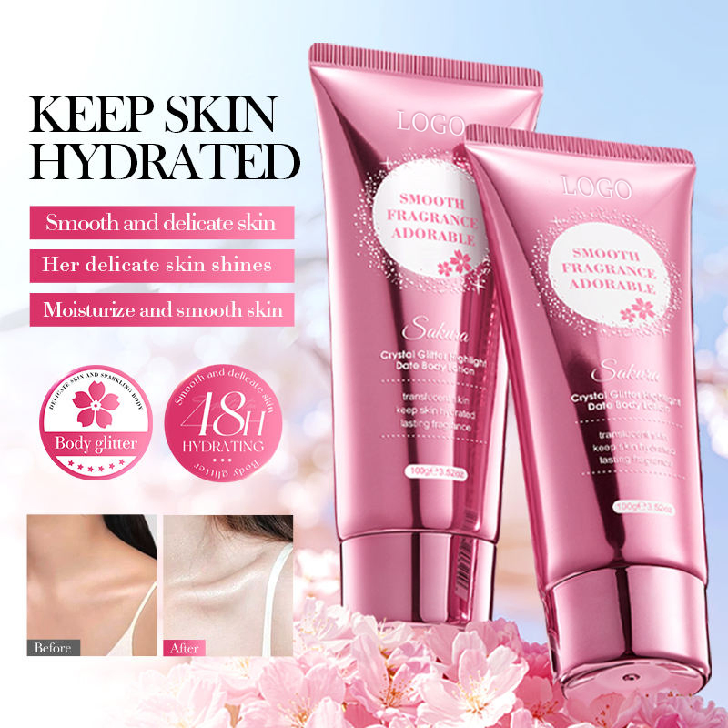 Ditong Deep Nourishing Long-Lasting Moisturizing Soothing Improving Roughness Cherry Blossom Fragrance Body Lotion