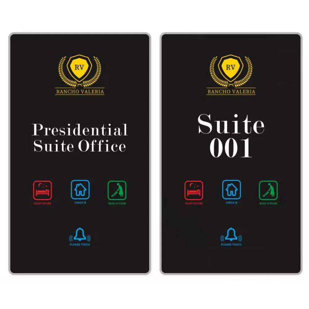 Hotel Do Not Disturb Touch Panel Wired Dnd Hotel Mur Make up Room Panel