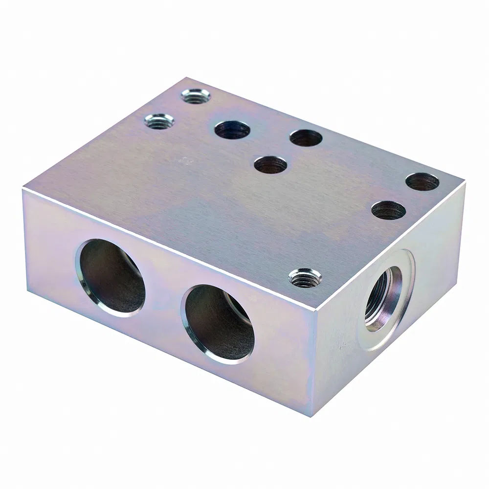 Гидравлический блок клапанов из алюминия для сельхозтехники