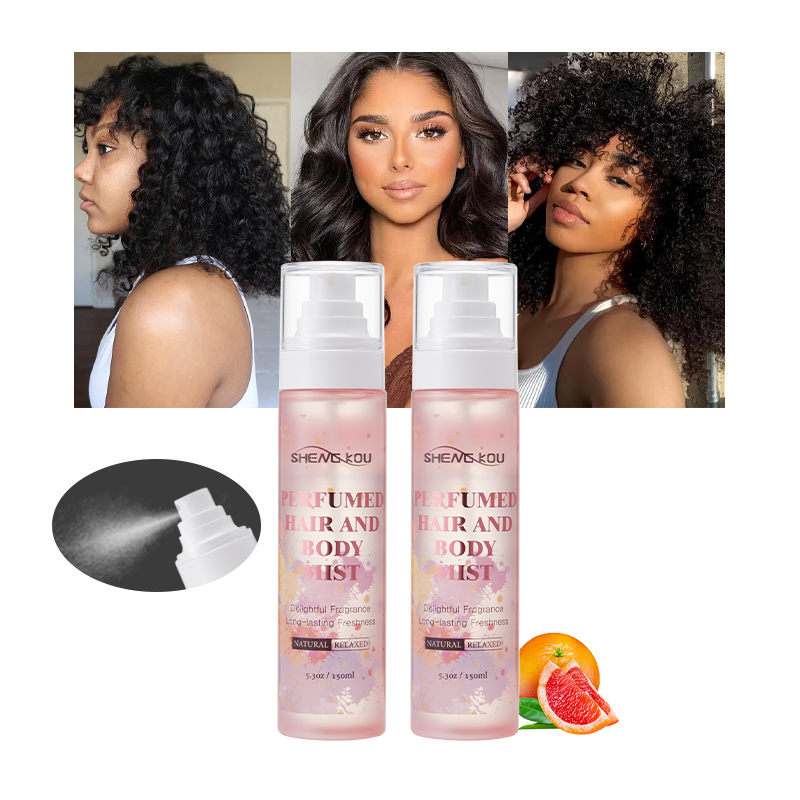 Private Label Alcohol Free Long Lasting Party Daily Organic Hair Perfume Mist Spray for All Hair Types