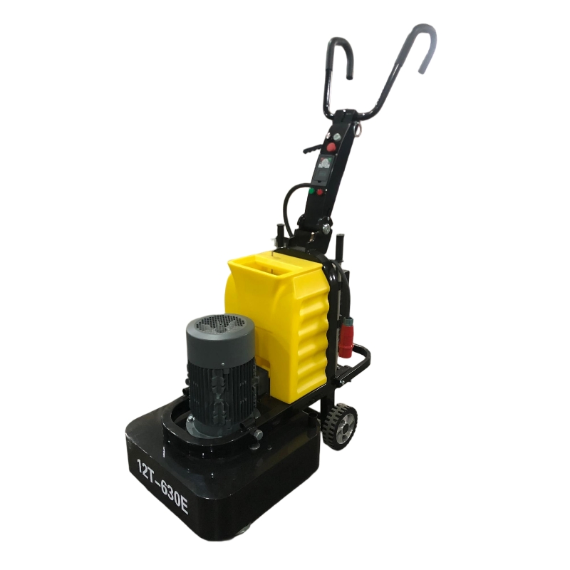 Dust-Free Working Width 6-Head Concrete Floor Grinder 36L Water Tank Capacity