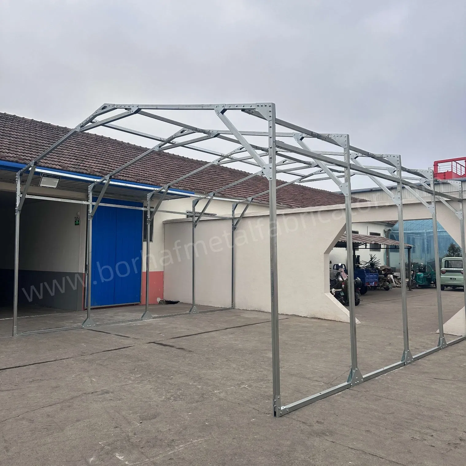 20FT X 20FT Sustainable All-Steel Frame Carport Metal Carport