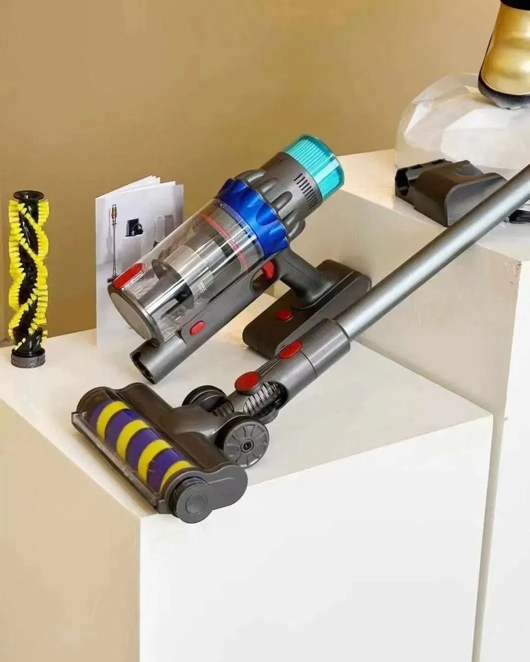 4-in-1 Cordless V15s Vertical Vacuum Cleaner for Efficient Household Cleaning