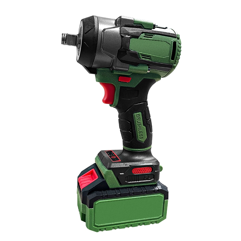 China Supplier 21V Mini Cordless Impact Wrench 250 FT-Lbs Lightweight Tools Kit Power-Tool