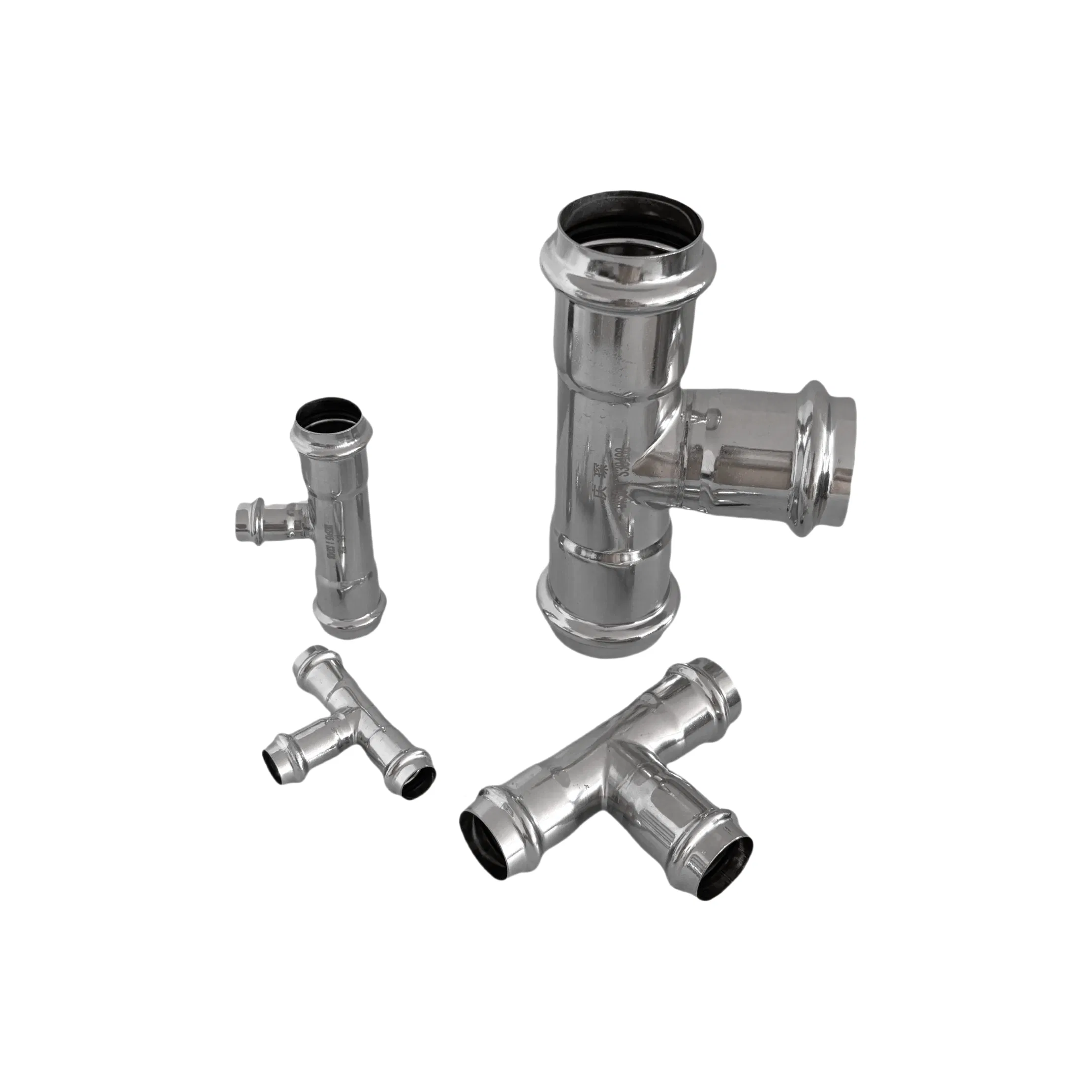 Reliable Industrial Tee Pipe Connector in Durable Stainless Steel