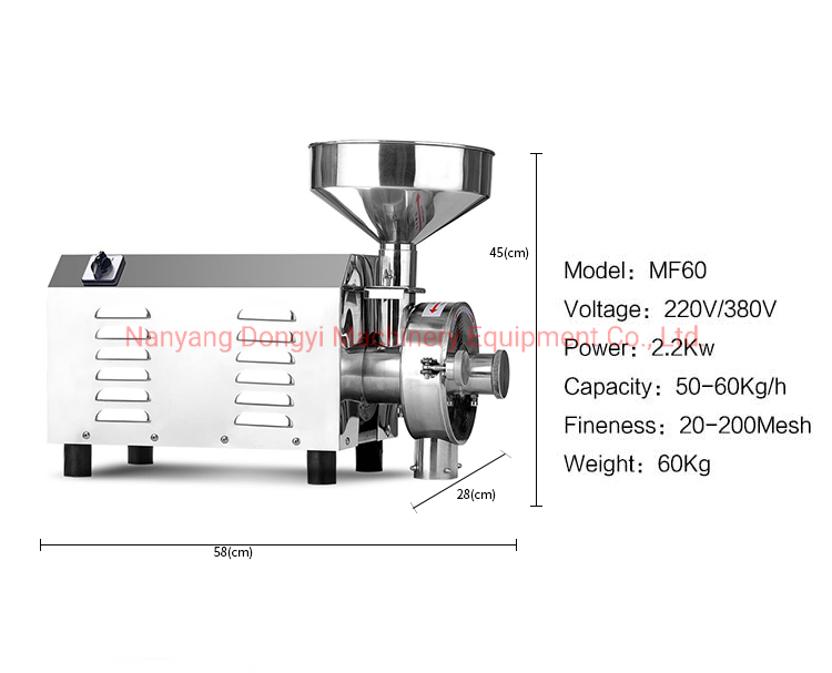 50 60kg Coffee Bean Grinding Machine /Industrial Coffee Grinder with Best Quality