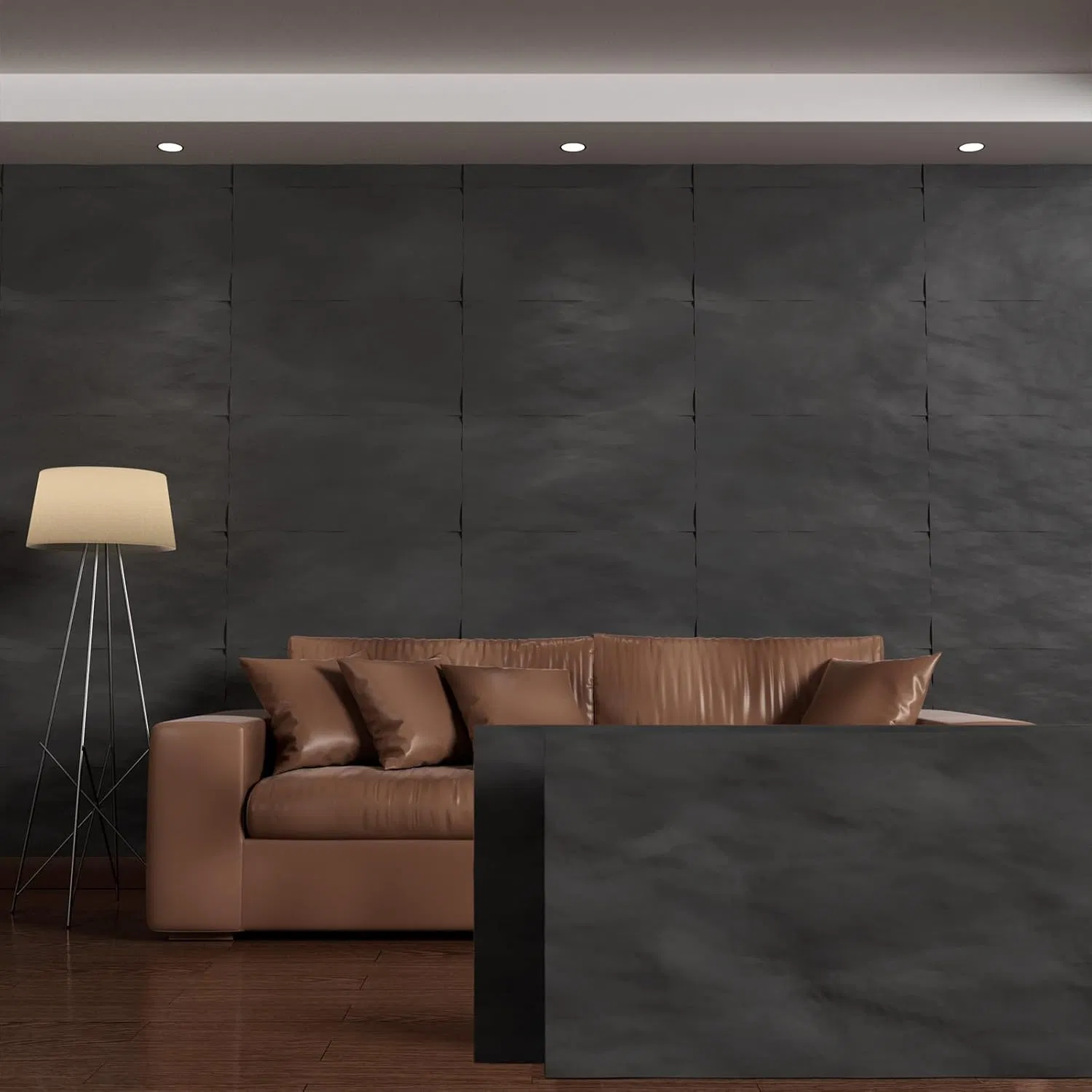 High Quality 3D Decorative Panel Travertine Stone Interior Mcm New Design Artificial Stone Wall Slab 3D Faux Flexible Stone PVC Wall Panel for Decorative