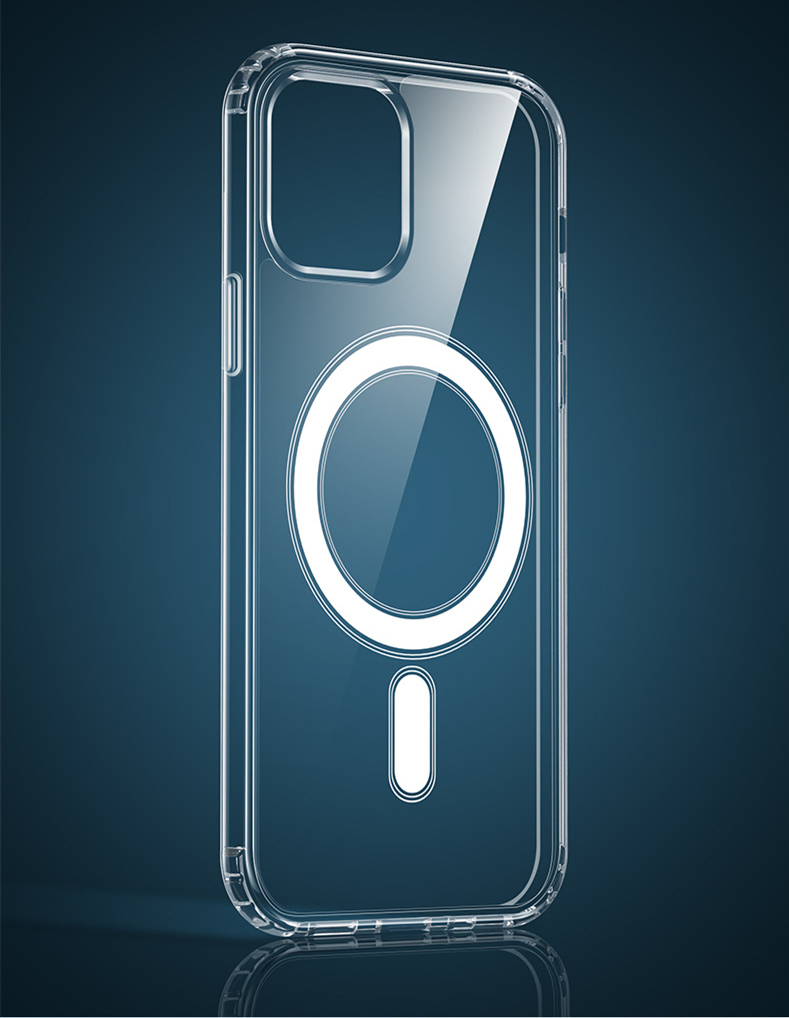 Магнитный чехол с беспроводной зарядкой Magsafe для iPhone