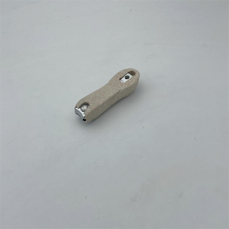 Foshan Environmentally Friendly New Kind Middle Nail Clippers Cutter with Wheat Straw Plastic Case Collector