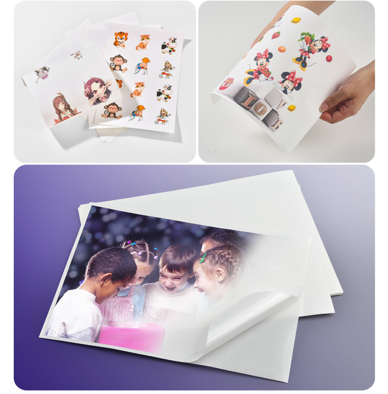 PP Opaque Rightint One Side Coated Paper Self Adhesive Sticker