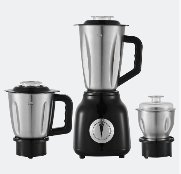Heavy Duty Commercial Juice Fruit Mixeur Silver 2 in 1 Fresh Juicer Mixer Smoothie Blender Machine