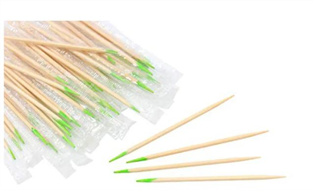 Factory Direct PE OPP Plastic Individual Wrapped Cello Bamboo Toothpick