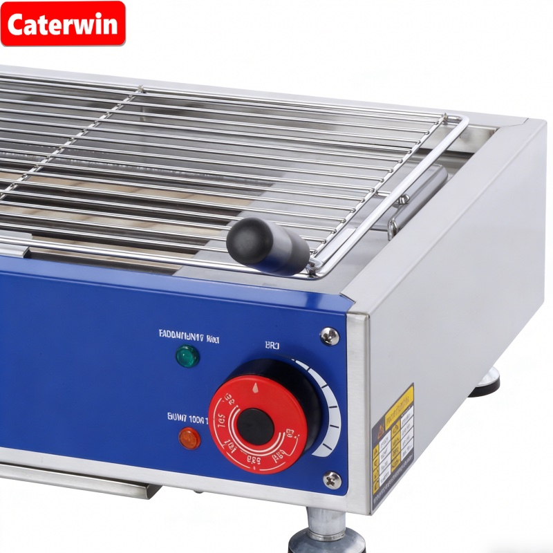Caterwin Eb-54n Electric Smokeless Barbecue Grill
