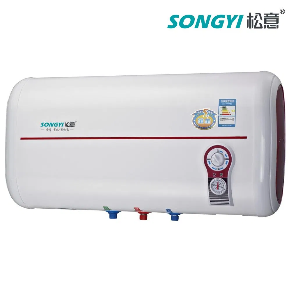 Stainless Steel Wall-Mounted Flat Electric Instant Water Heater with Digital Control Panel and Touch Control