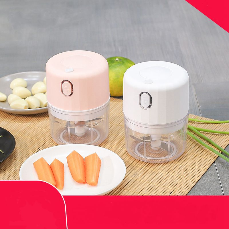 Intelligent Electric Cordless Mini Garlic Chopping Machine Multi Function Vegetable Fruit Cutter Slicer Salad Maker