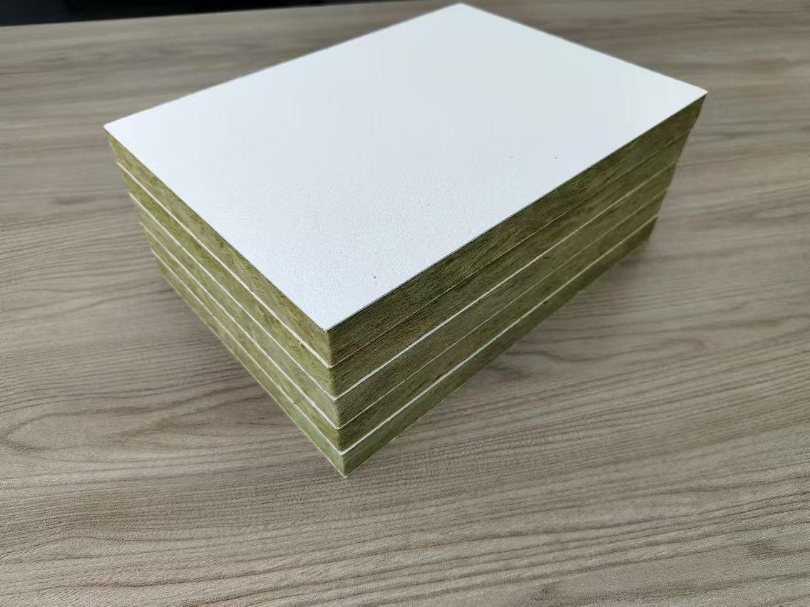 Non-Combustible Sound Absorbing Material Rock Wool Suspended False Ceiling Insulation Panels