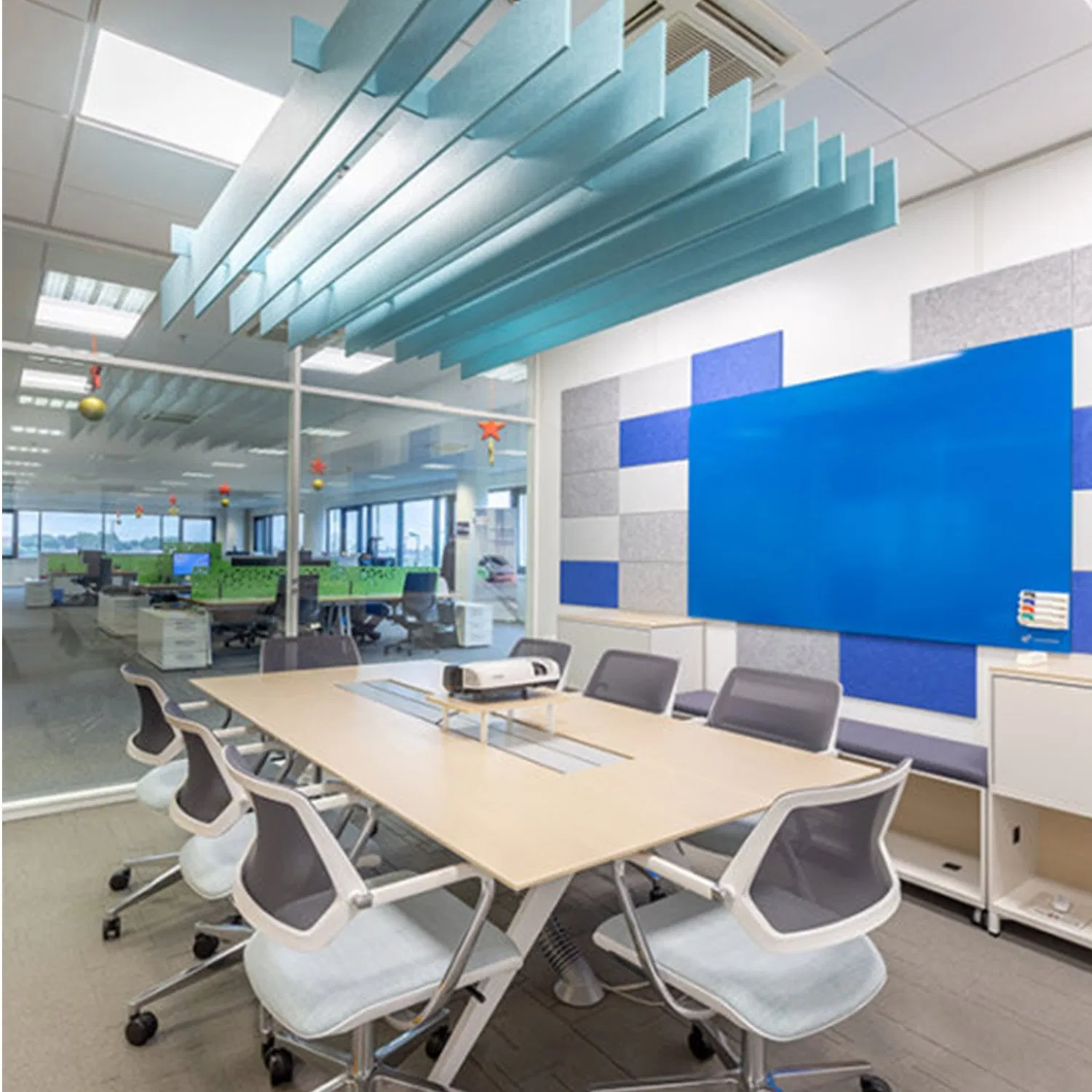 High-Performance Ceiling Soundproofing Baffle Panels for Quiet Spaces