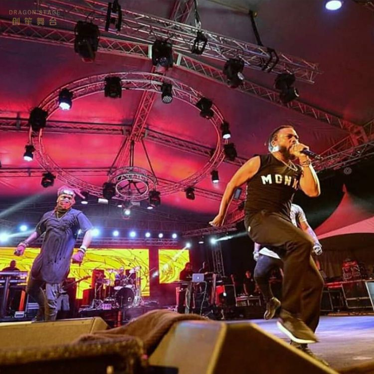 Lightweight Aluminum Square Truss Trade Show Booth for 2023