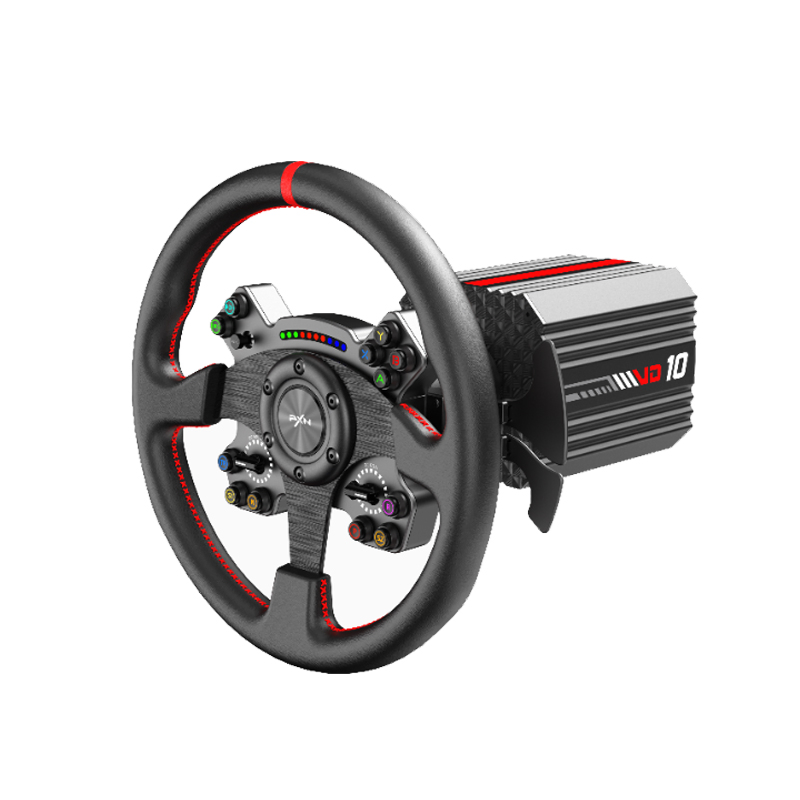 Profession Pxn Vd10 Simulation Racing Game Gaming Wheel Include Shifter and Pedals for PC Game Cosnole