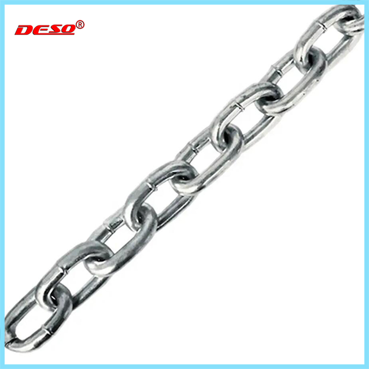 Durable Stainless Steel Link Chain with CE Certification DIN5685 DIN763 DIN766 DIN764