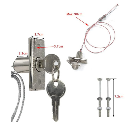 Garage Door Lock, Warehouse Door Lock, Emergency Lock, Door Lock, Industrial Door Lock, Al-Cy-3