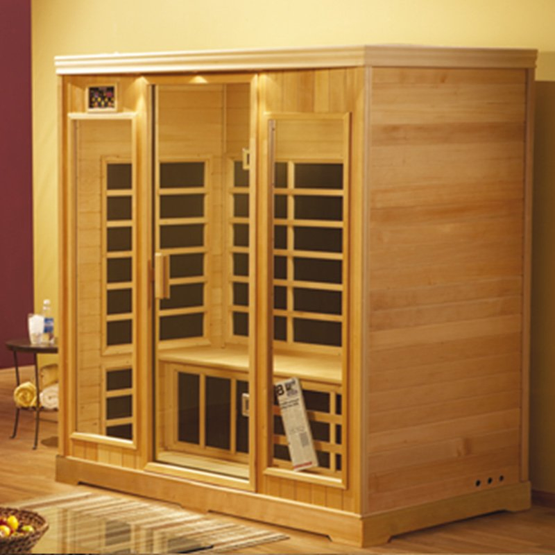 Инфракрасная сауна на 4 персоны, современный дизайн