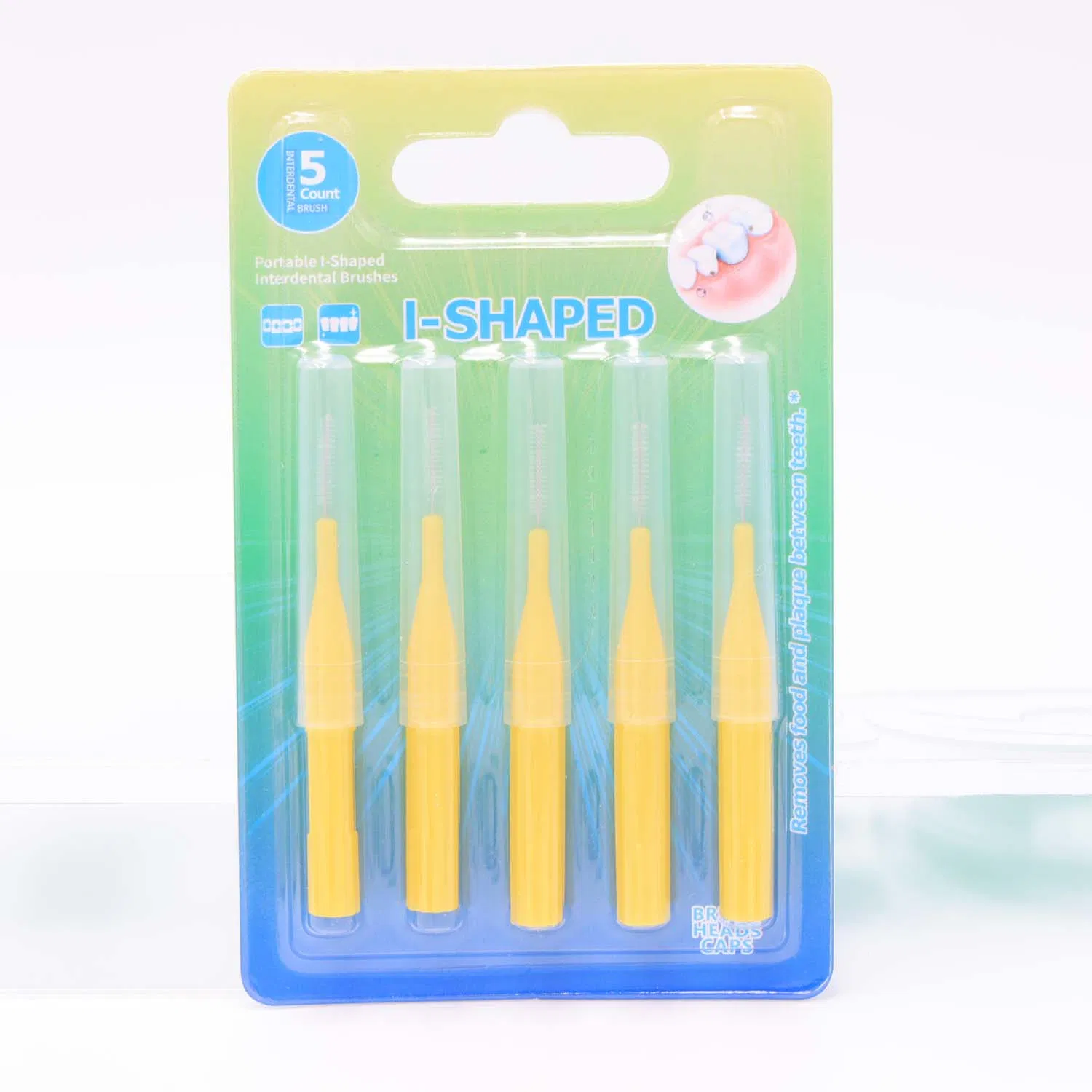 Soft Silicone Interdental Brush, Floss Picks for Teeth, Tooth Flossing Brush with Case, Disposable for Teeth Cleaning