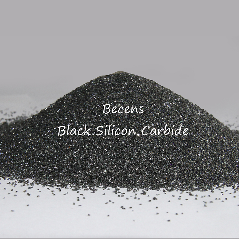 Wholesale 98.5% Black Silicon Carbide Bsic Sic Carborundum Refractory Metallurgy