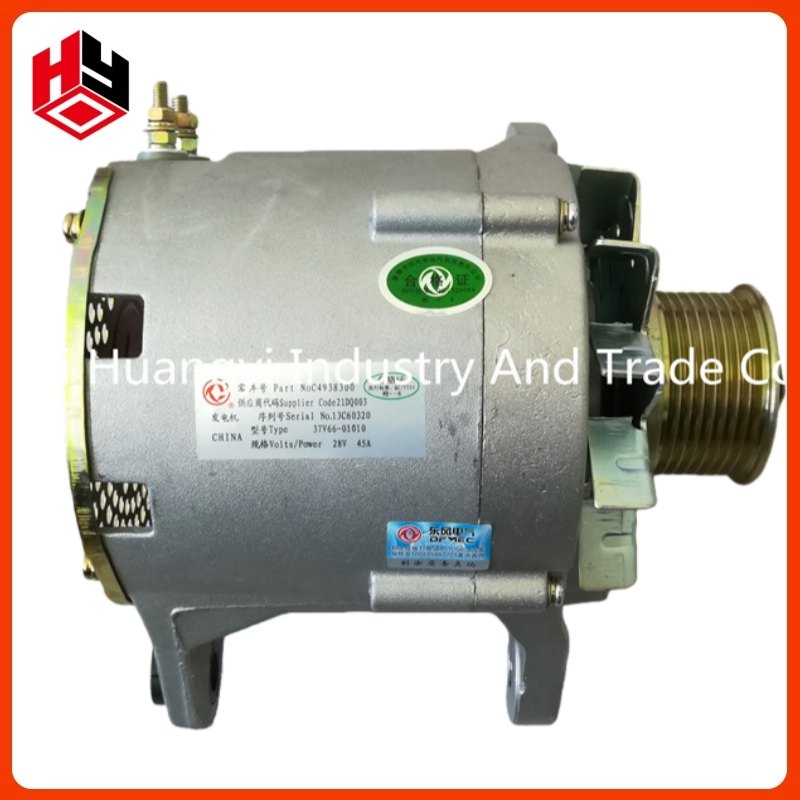 Генератор 4938300 28V 45A для Cummins 4BT 6BT