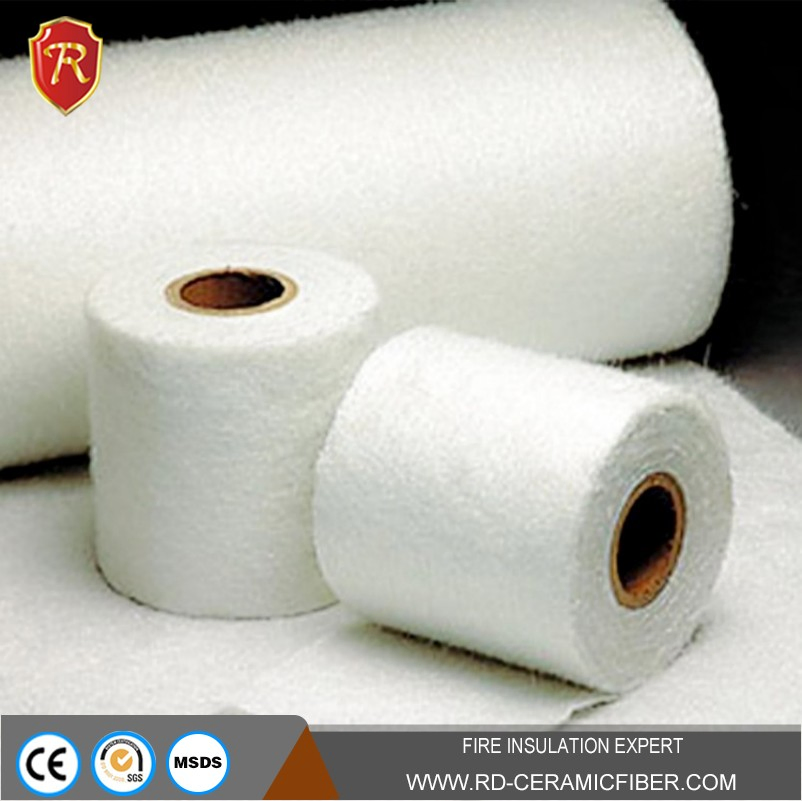 Fiberglass Microfiber Glass Fiber Wool Hot Pressed Felt E-Glass Insulation Cotton