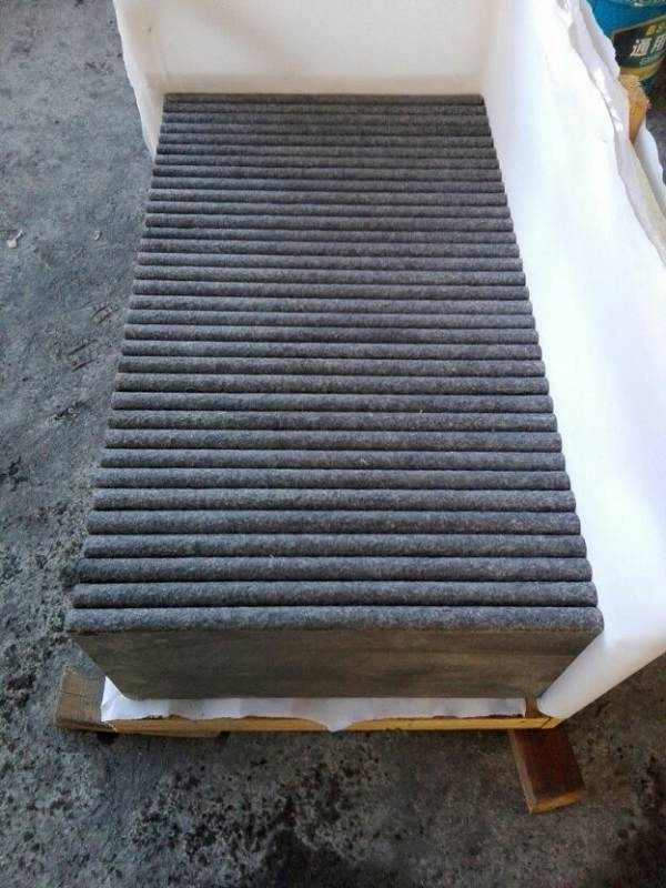 Polished G684 Fuding Black Granite Floor Tiles