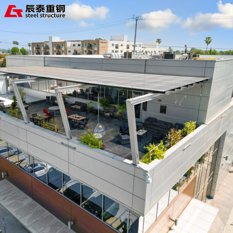 Civil Apartment Metal House Fast Built Frame Steel Structure High Rise Building