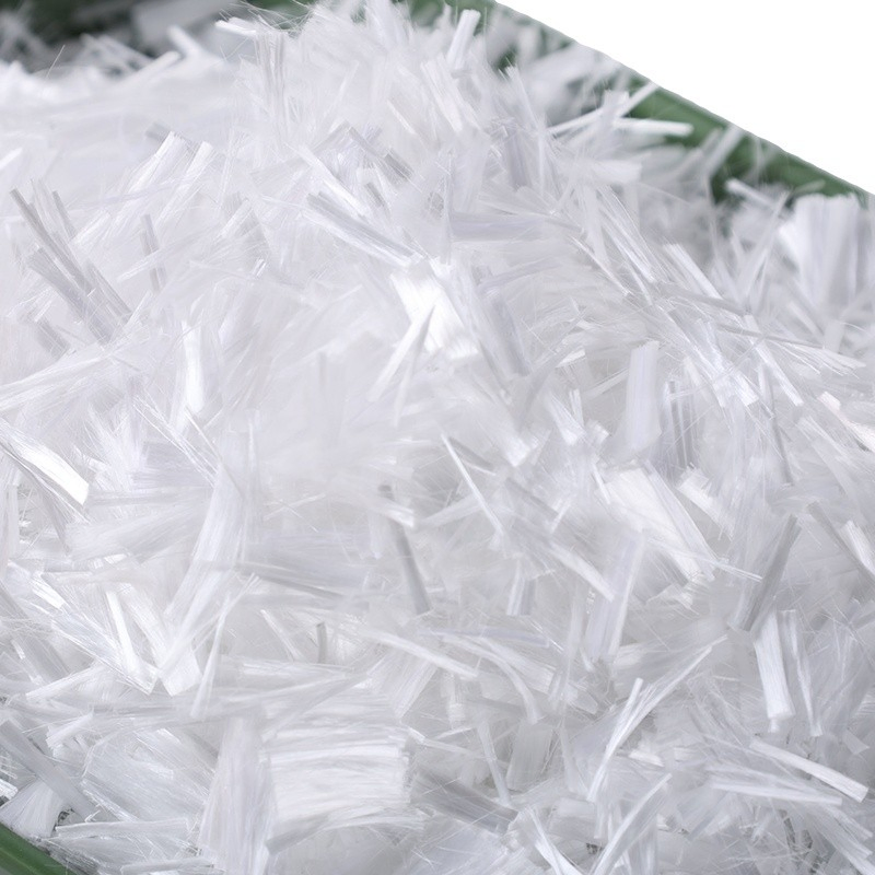 Concrete Fiber PP for Concrete Reinforcing Fibres Polypropylene Fiber Chunky Polypropylene Fiber for Floor