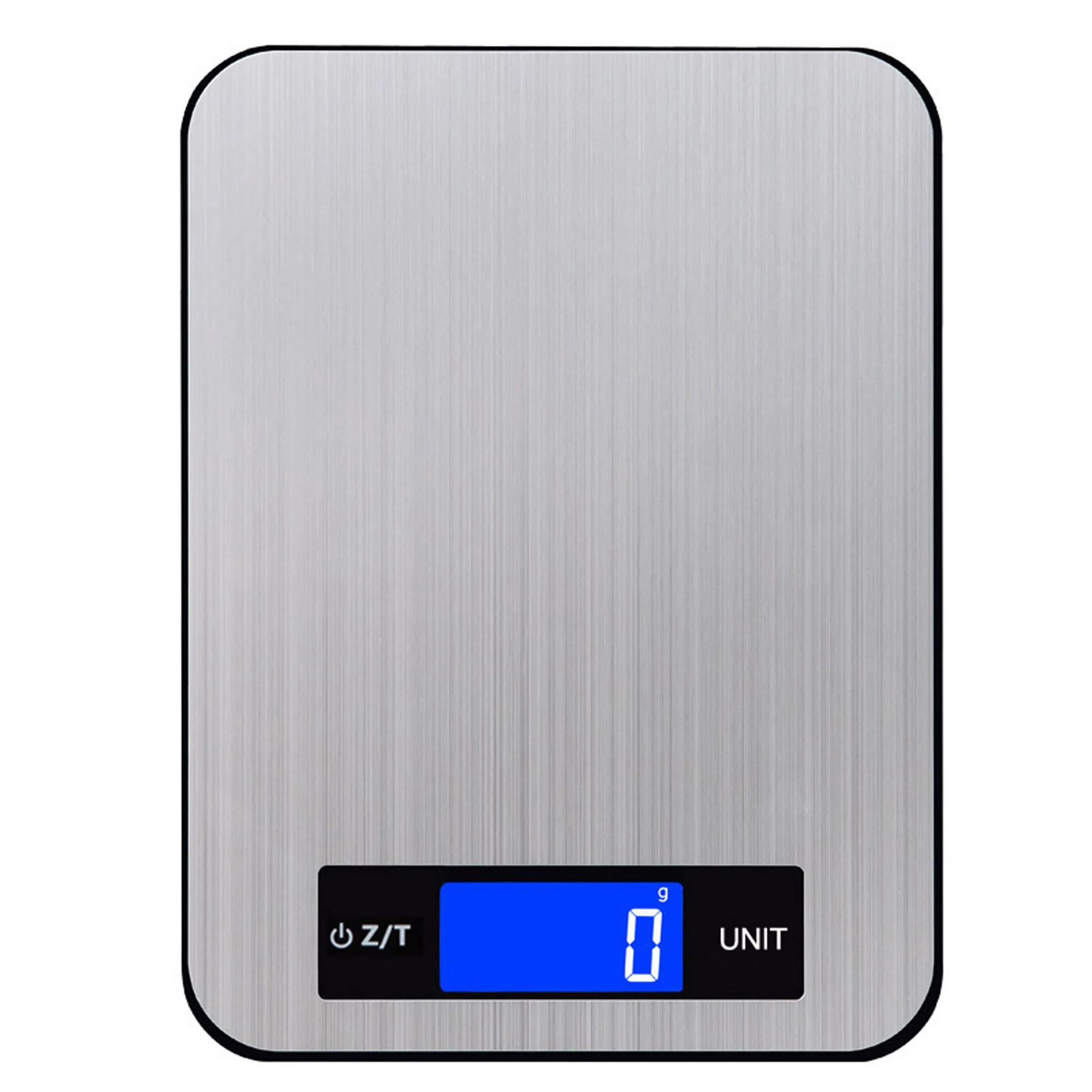 Кухонные весы цифровые Grey Stainless Steel, 5 кг