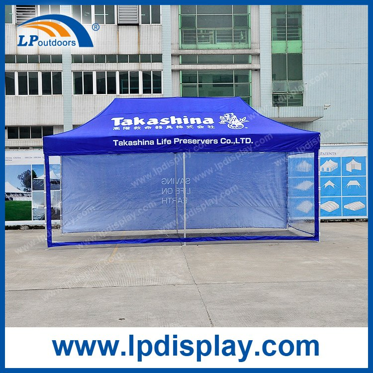 Easy up Outdoor Car Shelter Pop up Tent with Transparent Wall