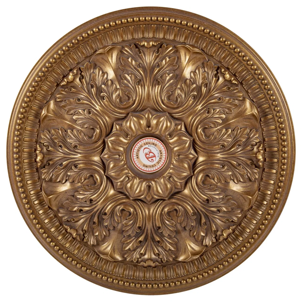 The Most Popular 61cm Ceiling Panel, Antique Gold Finish