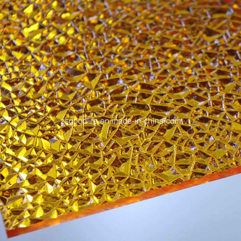 Supply 100% Virgin Bayer and Ge Polycarbonate Embossed Sheet