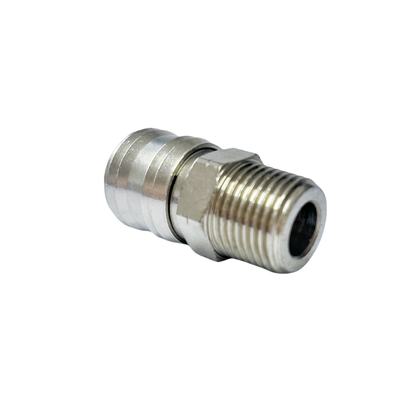 Customizable Lead-Free Copper-Nickel Plated Pneumatic Accessories Garden Air Gun Quick Coupling