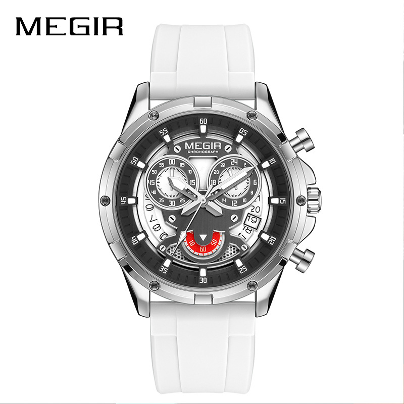 Hot-Selling Megir 2248 Popular Fashion Multi Functional Waterproof Men's Quartz Watch
