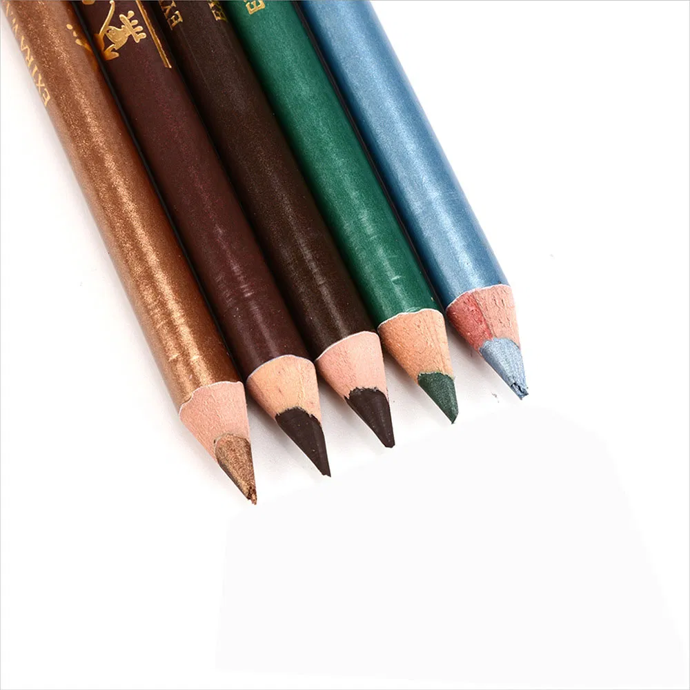 Eyeliner Eyebrow Pencil Black Brown Anti Sweat Eye Pencil