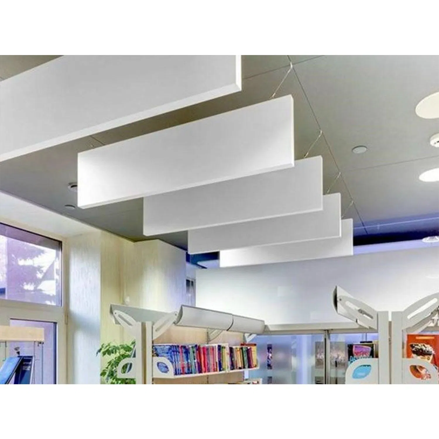 Recycle Material Easy Hanging Sound Proof Ceiling Baffle Polyester Fiber Pet Felt Acoustic Sound Absorbing Panels